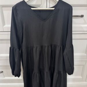 Elegant Black Women's Dress